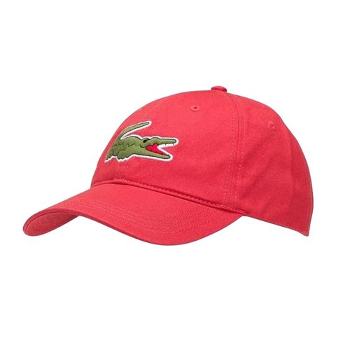 Mũ Lacoste Sport Cap Thêu Logo Lớn Màu Đỏ