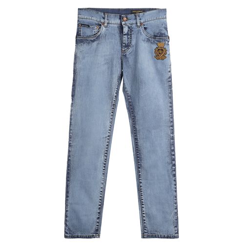Quần Jeans Nam Dolce & Gabbana D&G GYC4LZ G8BJ9 B0483 Màu Xanh Nhạt