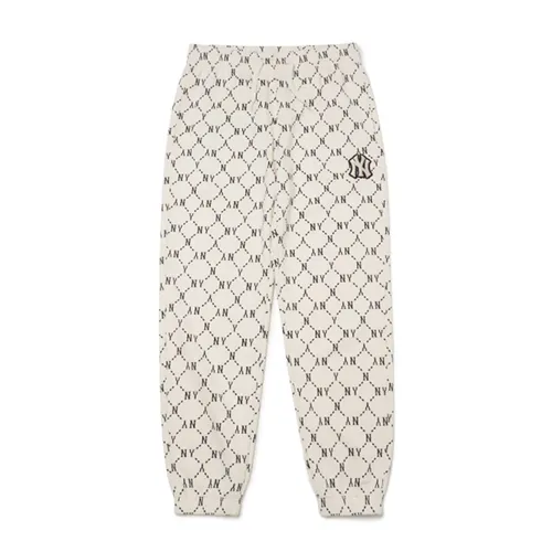 Quần MLB Monogram New York Yankees 3APTM0114-50CRS Màu Trắng Size S - Thời trang - Vua Hàng Hiệu