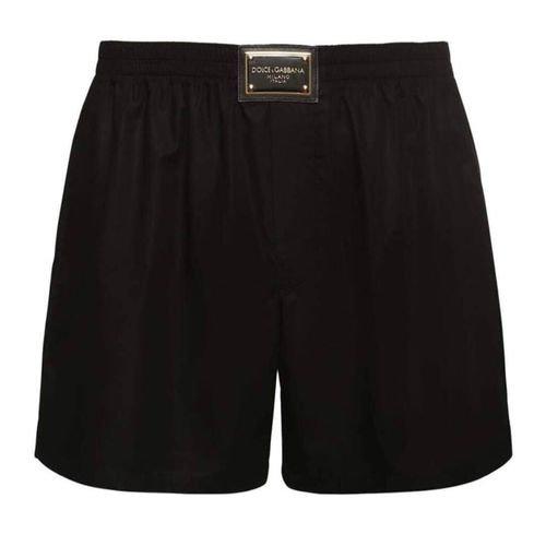 Quần Shorts Nam Dolce & Gabbana D&G Swim In Black Màu Đen