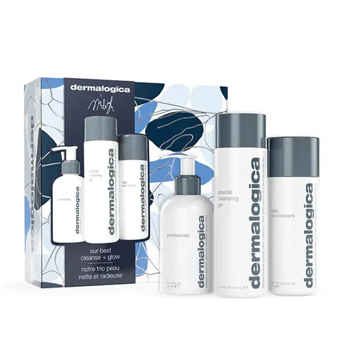 Set Làm Sạch + Sáng Da Dermalogica Our Best Cleanse + Glow  3 Món