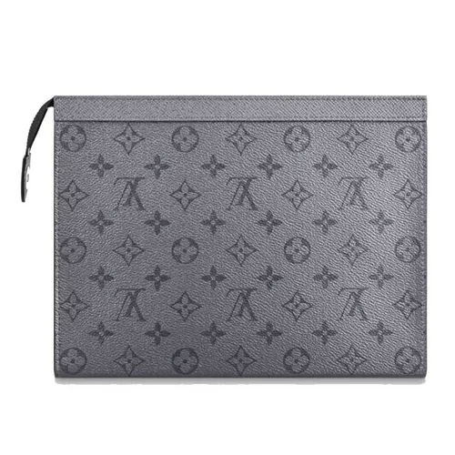 Louis Vuitton Pochette Voyage Handbag MM M30840 Gray