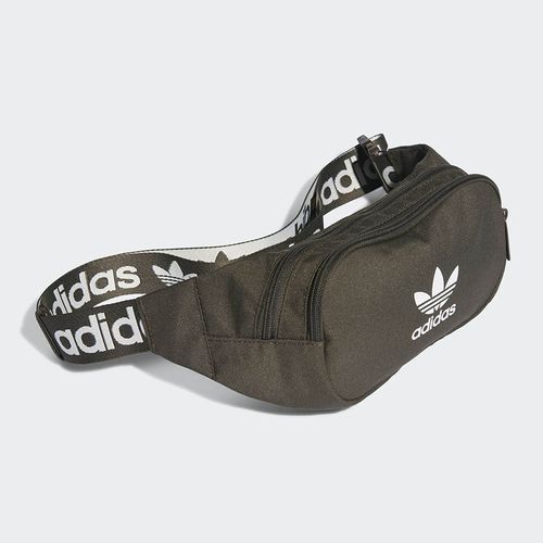 Túi Đeo Hông Adidas Adicolor Branded Webbing Waist Bag HD7168 Màu Xanh Rêu-4