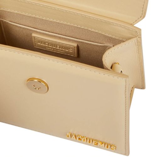 Túi Xách Jacquemus Le Chiquito Noeud Coiled Handbag 213BA005-3060-150 Size 18, Màu Beige-5