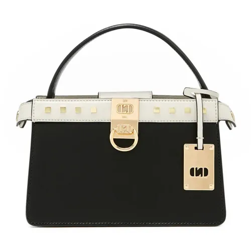 Túi Xách Lyn Damien S Handbags LL22FBS203 Màu Đen Trắng