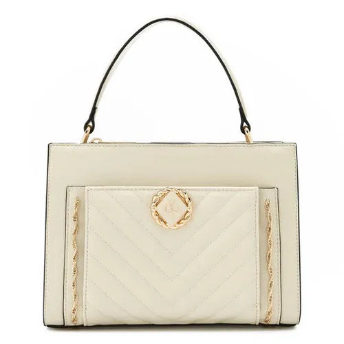 Túi xách - Túi Xách Lyn Harlow Top Handle M Handbags LL22FBF048 Màu Trắng - Vua Hàng Hiệu