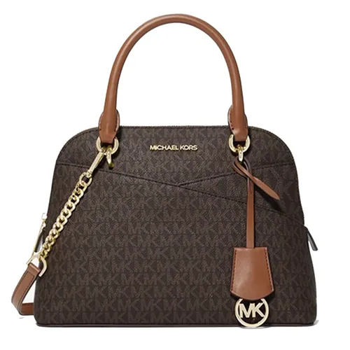 Túi Xách Michael Kors MK 35H1GTVC2B Jet Set Travel Dome Xcrss Stchl Màu Nâu