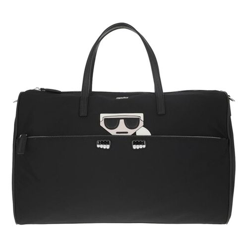 Túi Du Lịch Karl Lagerfeld K/Kocktail Nylon Weekender Bag Màu Đen-1