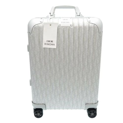 Vali Dior And Rimowa Cabin Suitcase Màu Xám Bạc