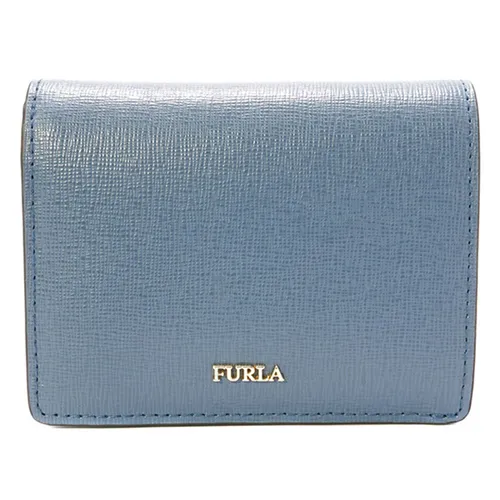 Ví Nữ Furla Ladies Babylon S Bi-fold Wallet Màu Xanh Blue