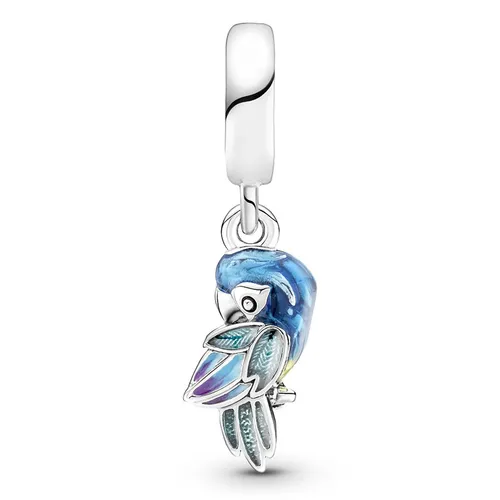 Hạt Vòng Charm Pandora Murano Glass Cute Octopus Dangle 791679C01 Nhiều Màu