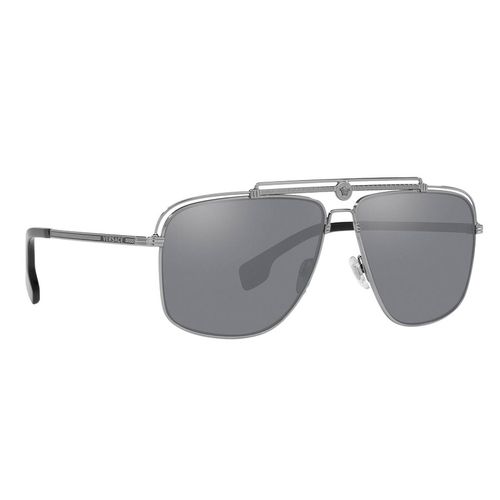 Kính Mát Versace Sunglasses VE2242 10016G Màu Xám Bạc-1
