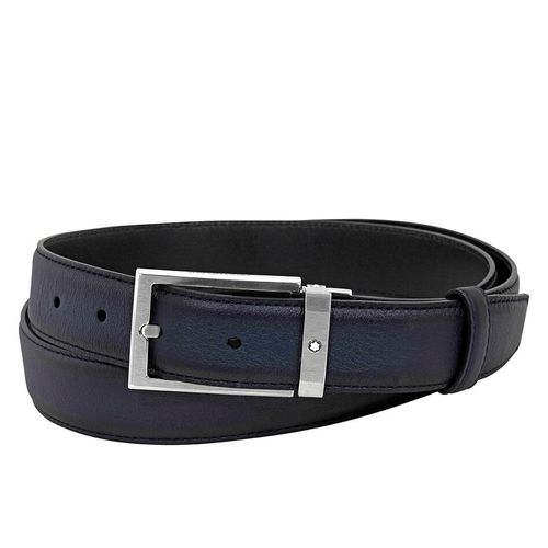 Thắt Lưng Montblanc Business Blue Leather Apparel Accessories 123887 Màu Xanh