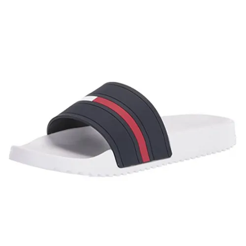 Dép Tommy Hilfiger - Dép Tommy Hilfiger Redder White Multi SY Màu Xanh Trắng Size 42 - Vua Hàng Hiệu