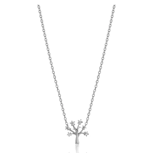 Trang sức Bạc Vàng 585, đá cucbic zirconia - Dây Chuyền Huy Thanh Jewelry DCMAMD 138 - 14K - Đá Cubic Zirconia Màu Bạc - Vua Hàng Hiệu