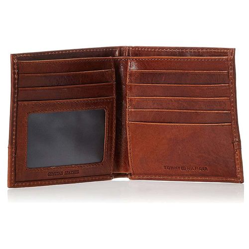 Ví Nam Tommy Hilfiger Men's Leather Wallet Màu Nâu-2