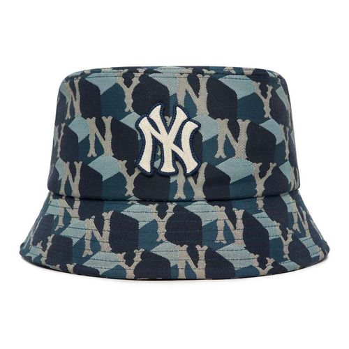 Mũ MLB Cube Monogram Bucket Hat New York Yankees 3AHTM212N-50NYD Màu Xanh Navy