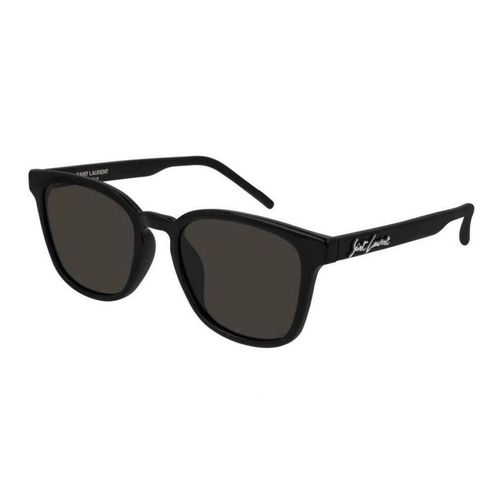 Kính Mát Salvatore Ferragamo Black Square Unisex Sunglasses SL 327/K 001 54 Màu Đen