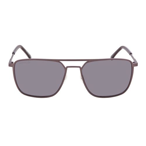 Kính Mát Lacoste Grey Square Unisex Sunglasses L194S 033 57 Màu Xám