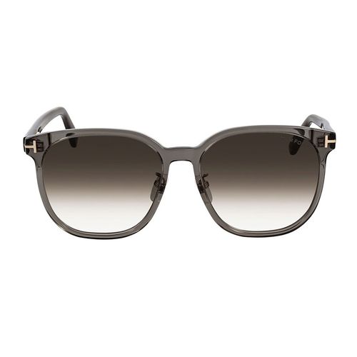 Kính Mát Tom Ford Grey Square Unisex Sunglasses TF0801K 20B 59 Màu Xám-2
