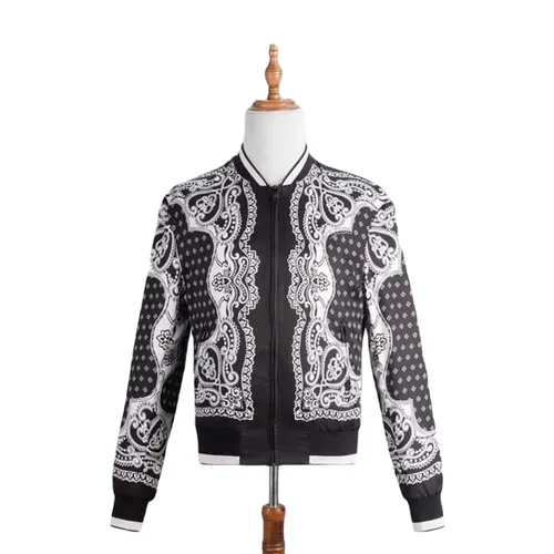 Áo Khoác Dolce & Gabbana D&G Bomber DG G9QV4T-HHMXJ Màu Đen