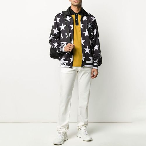 Áo Khoác Dolce & Gabbana Star Bomber Jacket Màu Đen - Trắng Size S-1