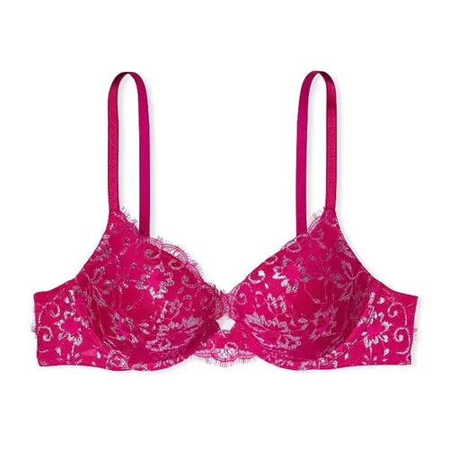 Áo Lót Victoria's Secret Dream Angels Push-Up Bra, Ren Nâng Vừa 101786QB6 Màu Hồng Đậm Size 36B