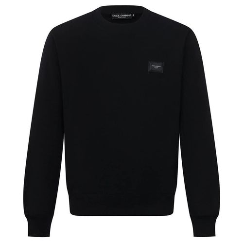 Áo Nỉ Nam Dolce & Gabbana D&G Men Clothing Sweater Màu Đen Size XS