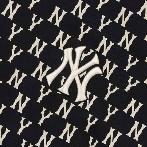 Áo Nỉ Sweater MLB Monogram Overfit Sweatshirt New York Yankees 3AMTM0224-50BKS Màu Đen Size S-4