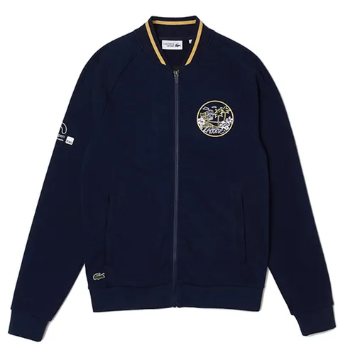 Áo Nỉ Nam Lacoste Men's Miami Open Croc Graphic Jacket Màu Xanh Navy Size M