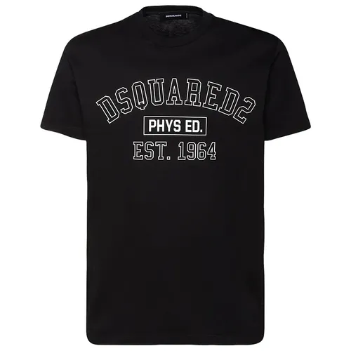Áo Phông Dsquared2 D2 Phys Ed. Cool Tee S71GD1225 S23009 900 Màu Đen
