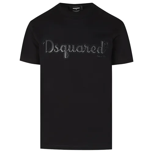 Áo Phông Dsquared2 Gummy D2 Print Cool Tee S71GD1188 S23009 900 Màu Đen