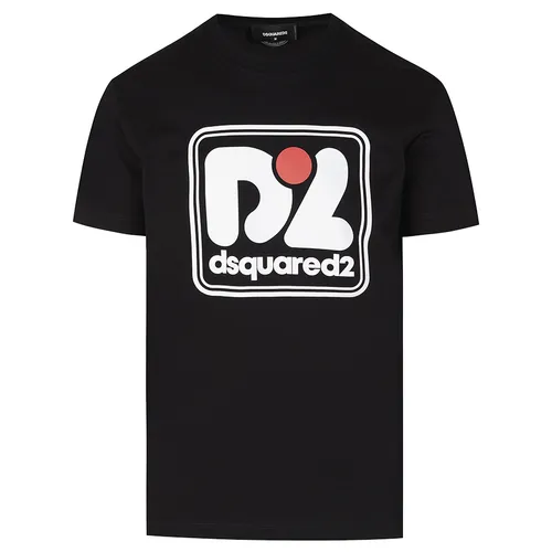 Áo Phông Dsquared2 Logo T-Shirt S71GD1229 S23009 900 Màu Đen - Thời trang - Vua Hàng Hiệu