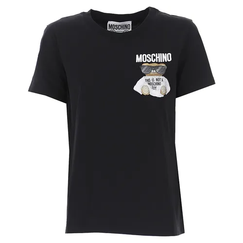 Áo Phông Moschino 202E T0715 5540 1555 Màu Đen