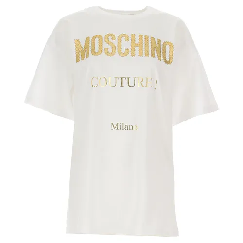 Áo Phông Moschino Couture Milano 211D J0713 0440 1001 Màu Trắng