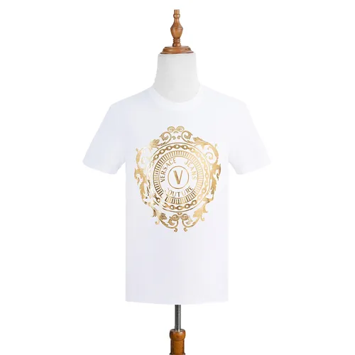 Áo Phông Versace Jeans Couture 71GAHF05 CJ00F G03 Màu Trắng