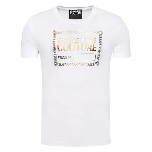 Áo Phông Versace Jeans Couture 71GAHT27 CJ00T G03 Màu Trắng