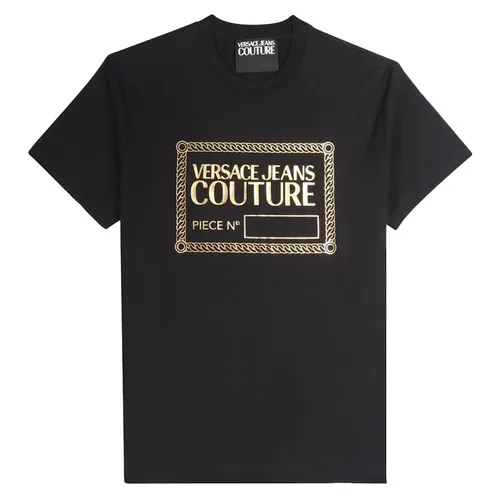 Áo Phông Versace Jeans Couture 71GAHT27 CJ00T G89 Màu Đen