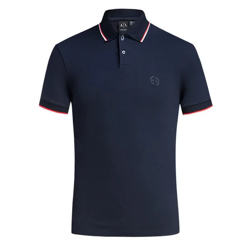 Áo Polo Armani Exchange Men's Shirt 8NZF75-ZJM5Z-17F Navy-1510 Màu Xanh Navy Size XS