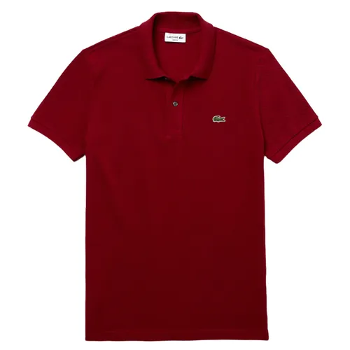 Áo Polo Lacoste Men's Slim Fit Lacoste Polo Shirt In Petit Piqué PH4012 51 476 Màu Đỏ Size S - Thời trang - Vua Hàng Hiệu