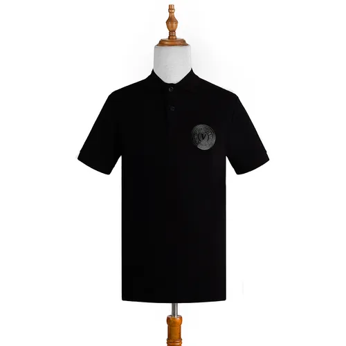 Áo Polo Versace Jeans Couture 73GAGP03 CJ07P 899 Màu Đen