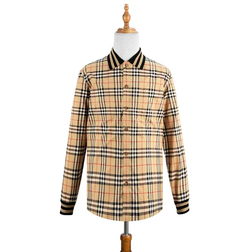Áo Sơ Mi Burberry Men's Towner Cotton Poplin Shirt With Tartan Pattern 8050131-1002 Phối Màu