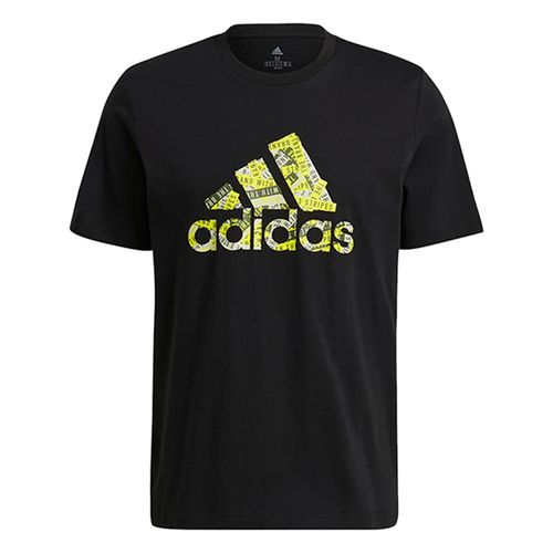 Áo Thun Adidas Branded Tape Logo Graphic Tee GL3699 Màu Đen Size L