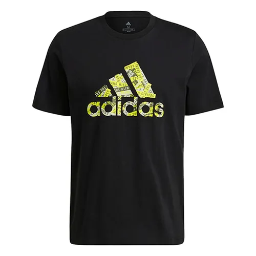 Áo Thun Adidas Branded Tape Logo Graphic Tee GL3699 Tshirt Màu Đen Size XL