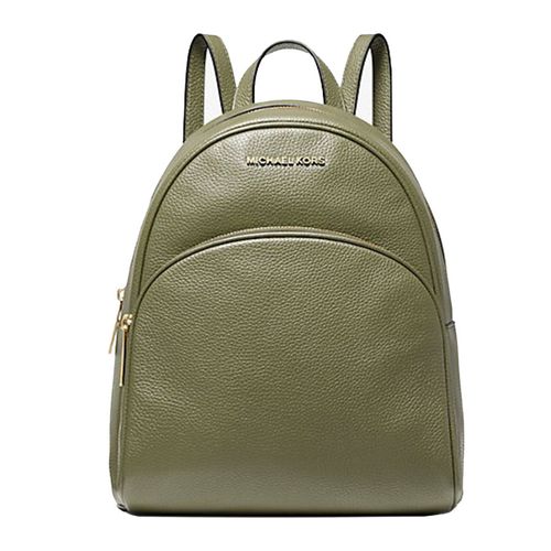 Balo Michael Kors MK Abbey Mini Leather Backpack Màu Xanh Green