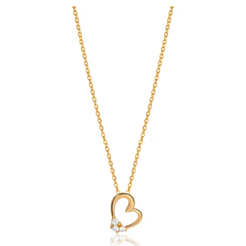 Trang sức Huy Thanh Jewelry Việt Nam - Dây Chuyền Huy Thanh Jewelry DCMAMD193 Màu Vàng Gold - Vua Hàng Hiệu