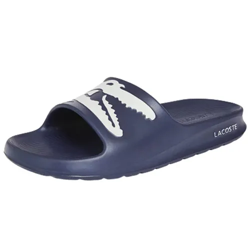 Dép Quai Ngang Lacoste Croco 2.0 Slides Navy White Màu Xanh Navy Size 43