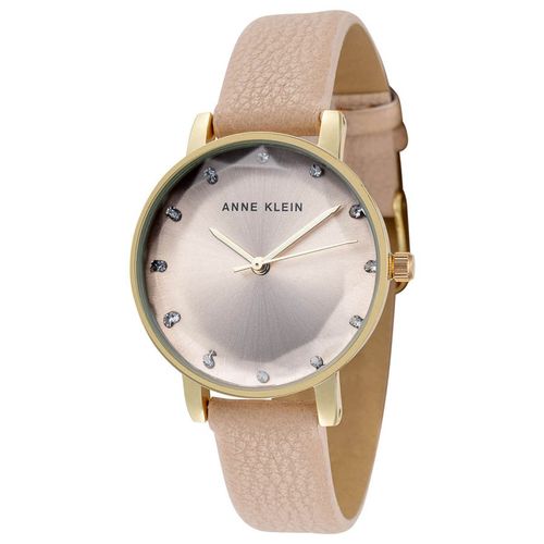Đồng Hồ Nữ Anne Klein Premium Women's Watch AK-3884GPTN Màu Be