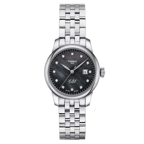 Đồng hồ - Đồng Hồ Nữ Tissot Le Locle Automatic Lady T006.207.11.126.00 29mm Màu Bạc Đen - Vua Hàng Hiệu