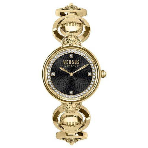 Đồng Hồ Nữ Versus Versace Victoria Harbour Women's Watch VSP333821 Màu Đen Vàng